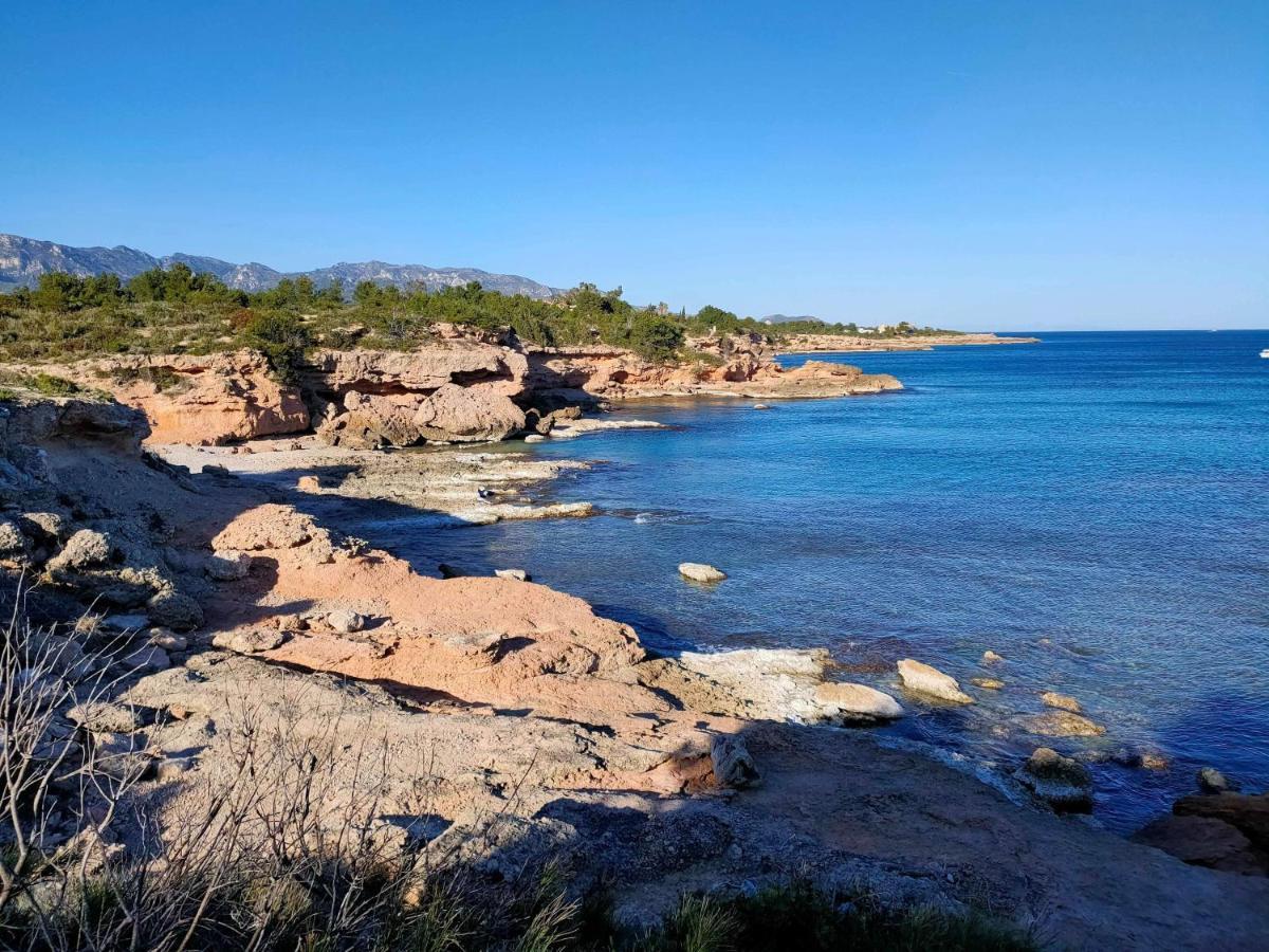 La Villa Romantica Residence De Vacances Les Tres Cales Espagne Экстерьер фото